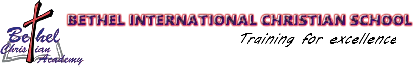 Bethel International Christian School Logo