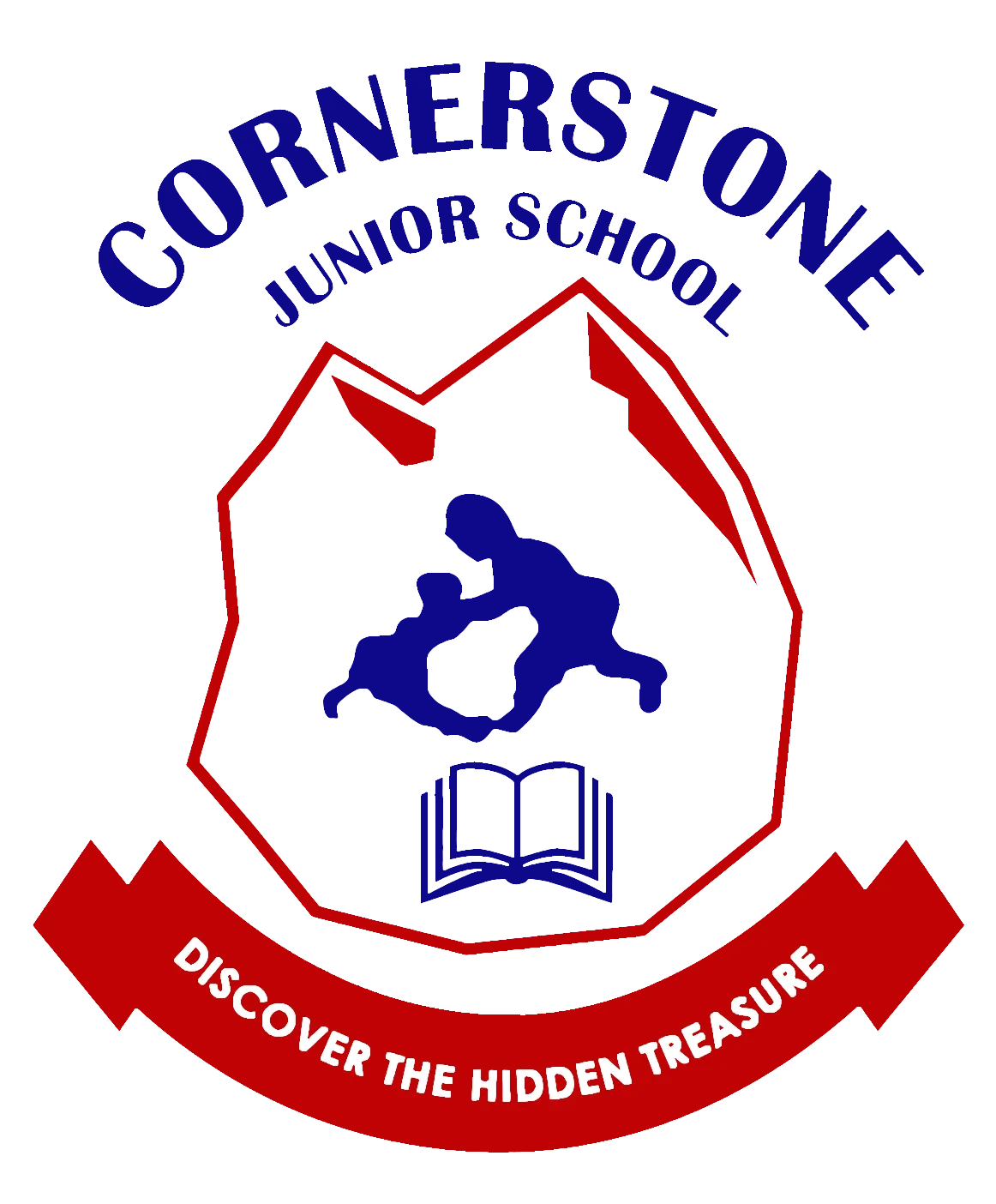 Cornerstone Junior School, Mukono Logo
