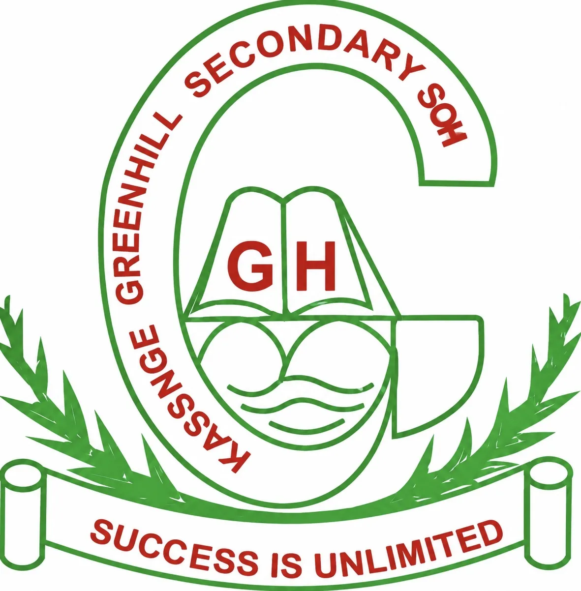 Kasenge Green Hill Secondary School  Logo