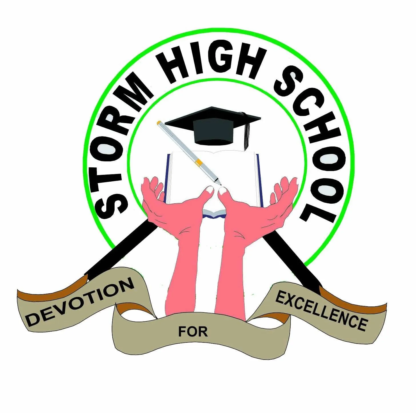 Storm High School Nabweru Logo