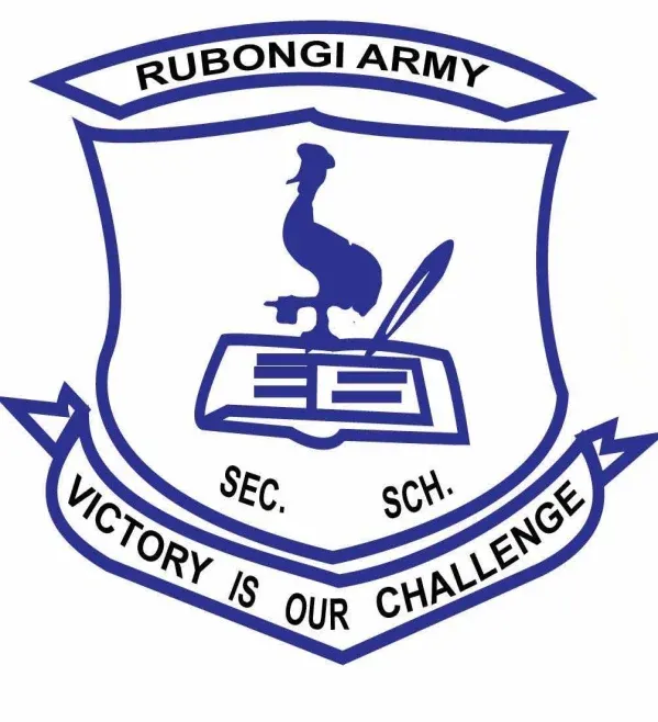 Rubongi Army Secondary School Logo