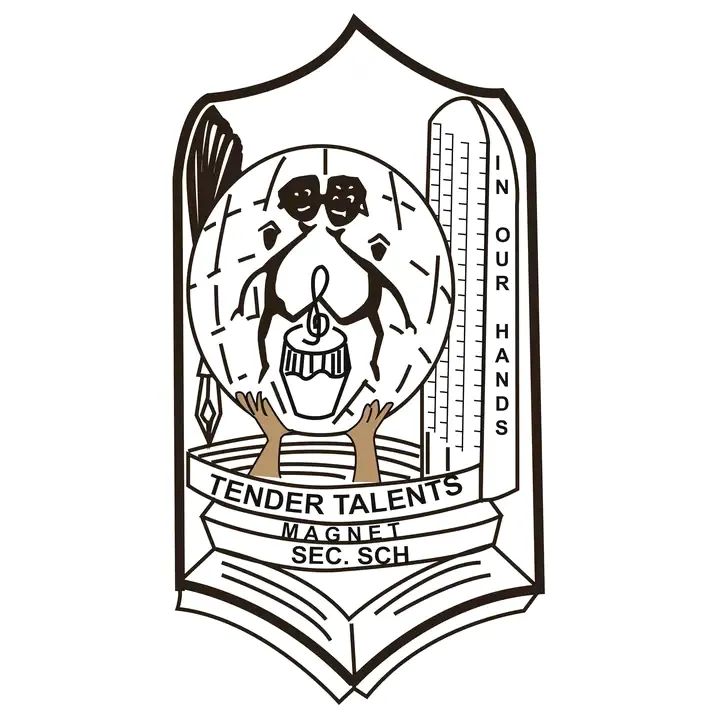 Tender Talents Magnet Ss. Logo