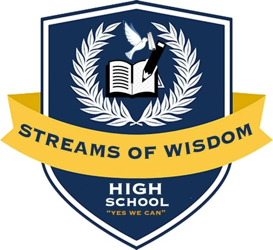 Streams Of Wisdom High School. Logo